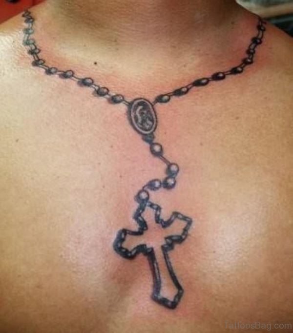 Rosary Cross Tattoo