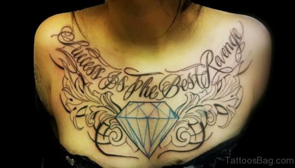 Rose Diamond Tattoo