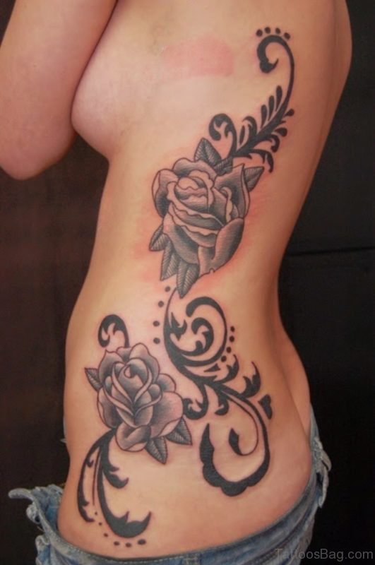 Rose Tattoo For Girls