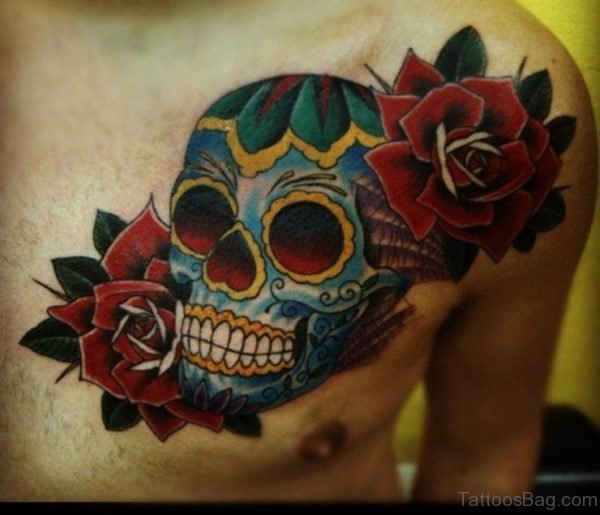 Skull Candle Tattoo