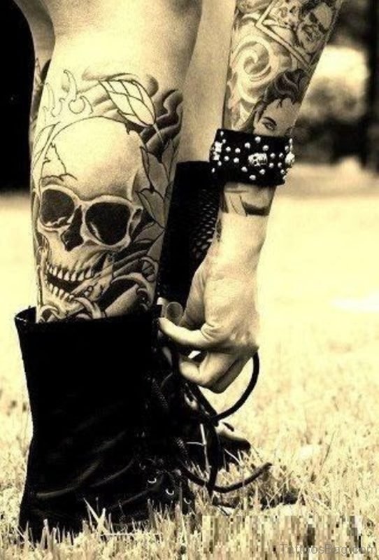 Skull Tattoo Image 