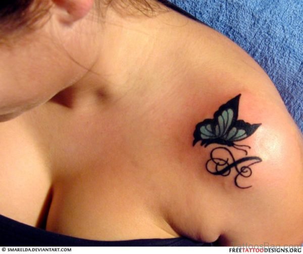 Small Butterfly Tattoo 1