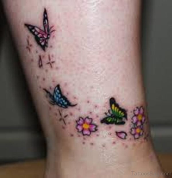 Small Butterfly Tattoo Design