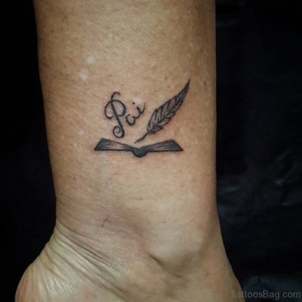 Small Feather Tattoo