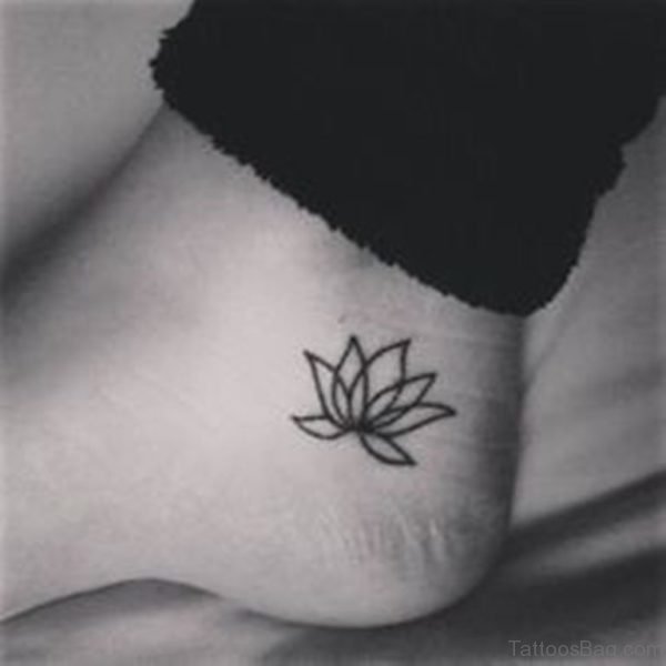 Small Lotus Tattoo Design