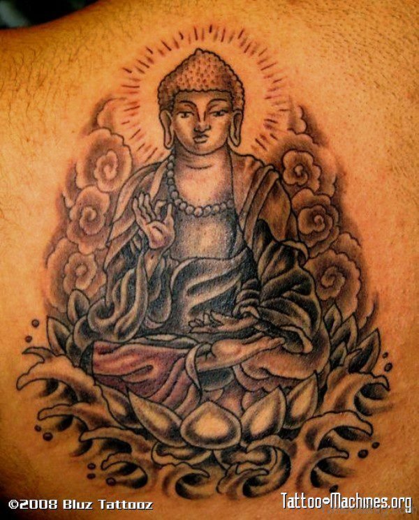 Spectacular Buddha Tattoo Design