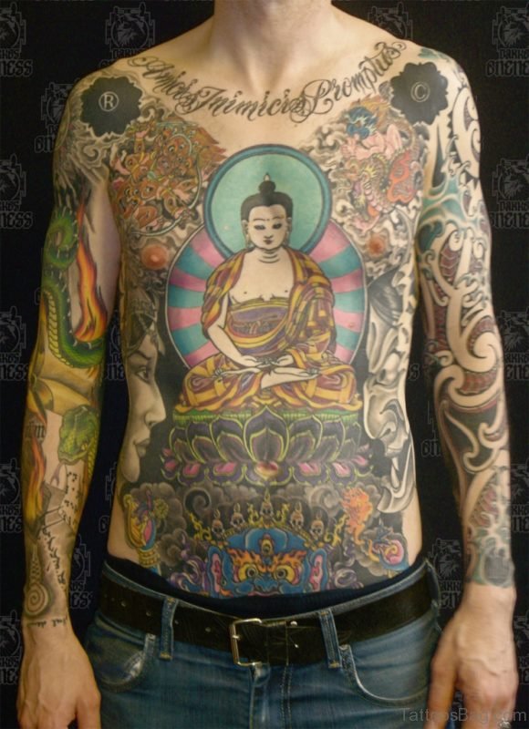 Stunning Buddha Tattoo 