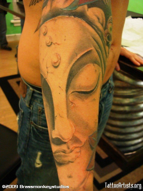 Stunning Buddha Tattoo
