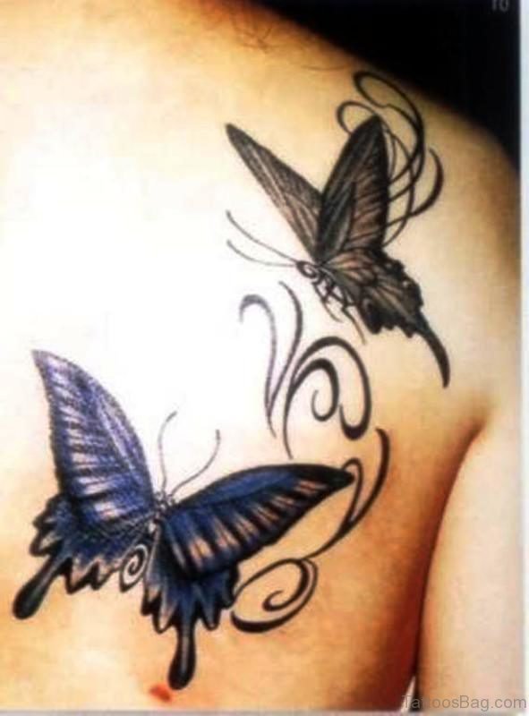 Stunning Butterfly Tattoo