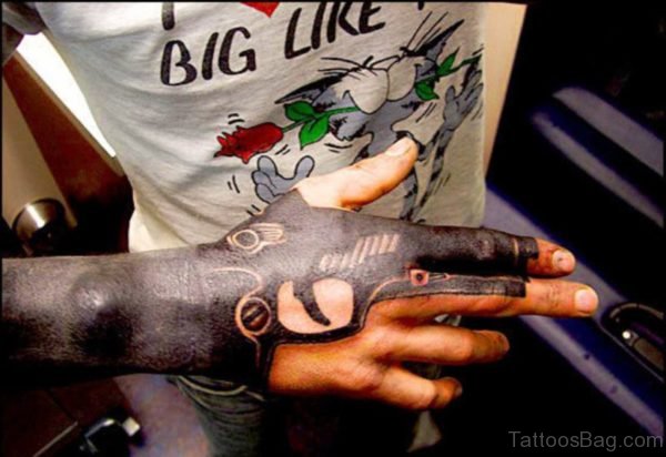 Stunning Finger Tattoo Design