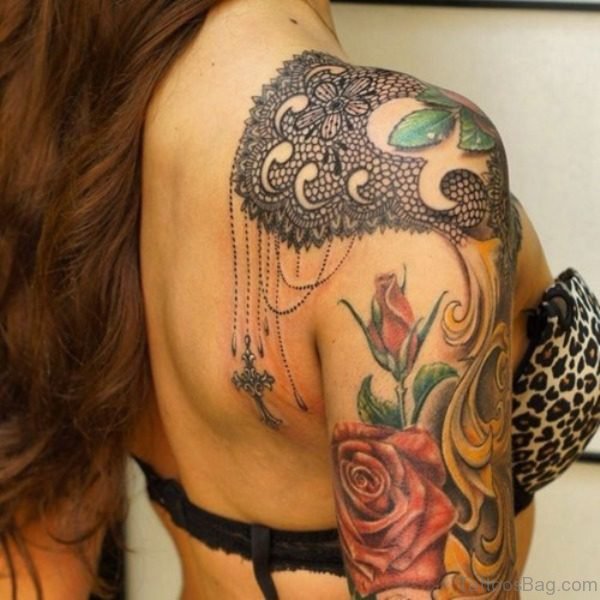 Stunning Lace Tattoo For Women