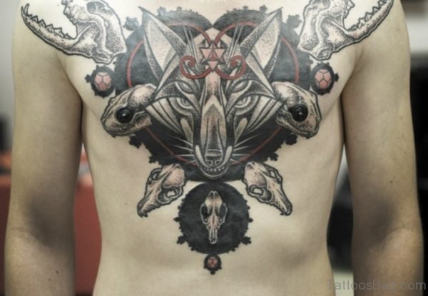 Stunning Wolf Tattoo 