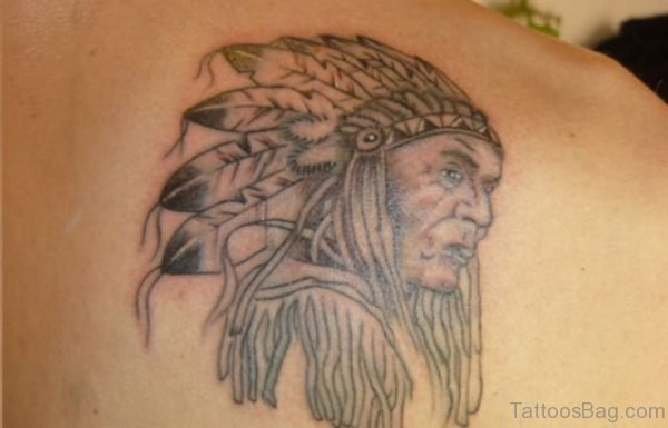Stylish American Native Tattoo