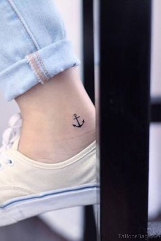 Stylish Anchor Tattoo 