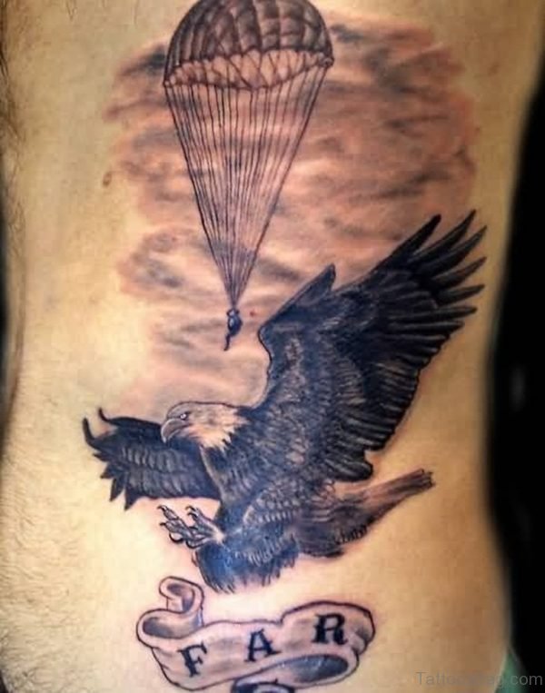 Stylish Eagle Tattoo