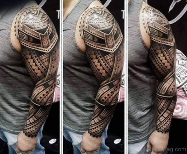 Stylish Maori Tattoo