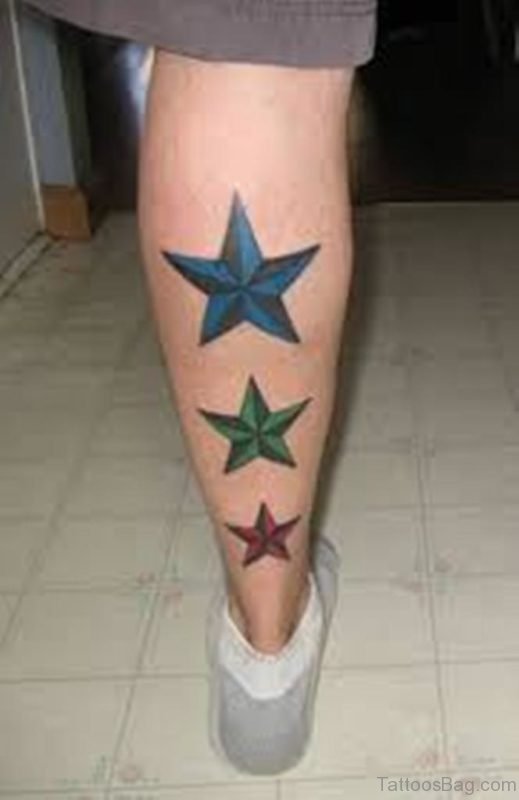 Stylish Star Tattoo 