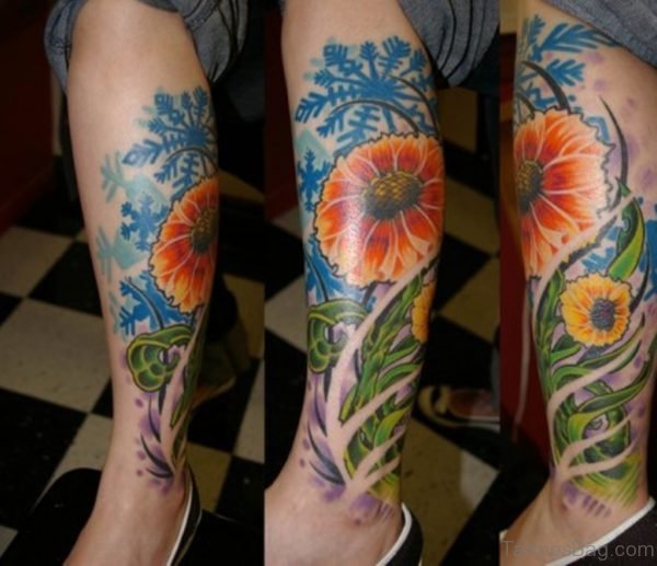 Sunflower Tattoo 