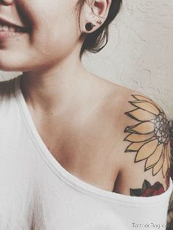 Sunflower Tattoo Image