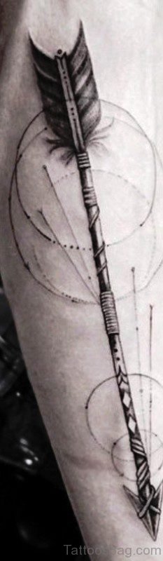 Superb Arrow Tattoo
