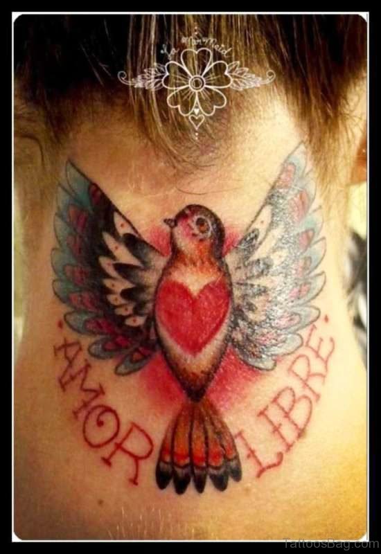 Sweet Bird Tattoo Design