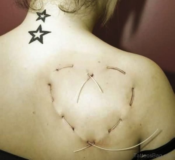 Sweet Black Star Tattoo