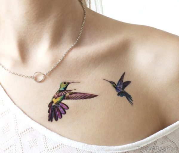 Sweet Hummingbird Tattoo