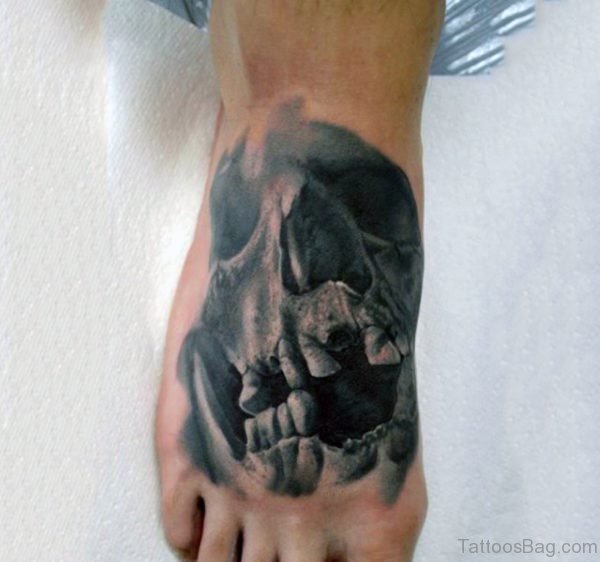 Terrific Skull Tattoo