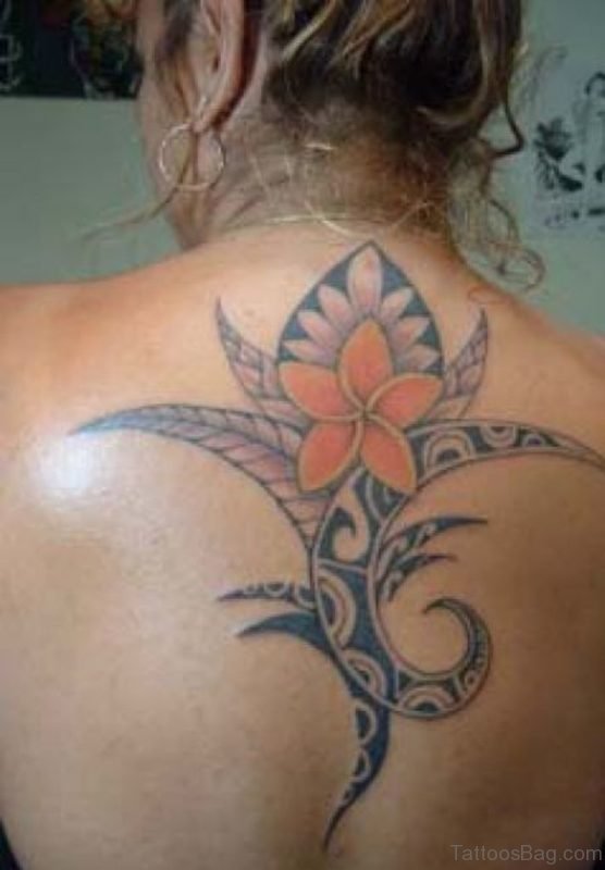 Tribal Flower Tattoo 