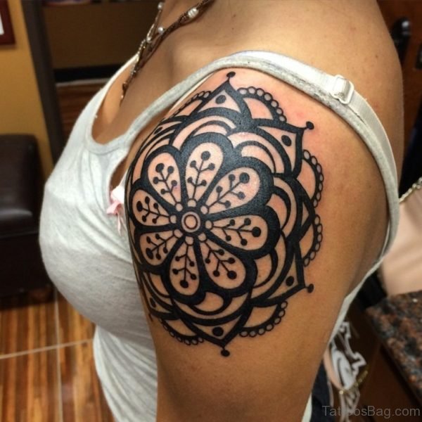 Tribal Mandala Tattoo