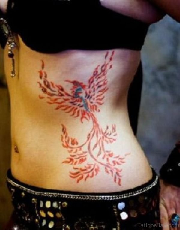 Tribal Phoenix Tattoo 