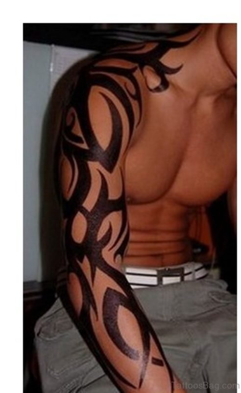 Tribal Tattoos Full Sleeve Design