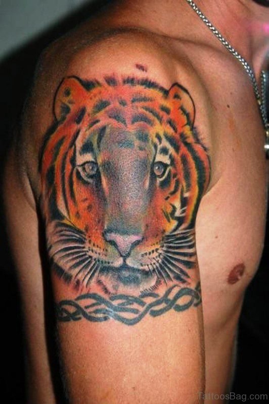 Tribal Tiger Tattoo 