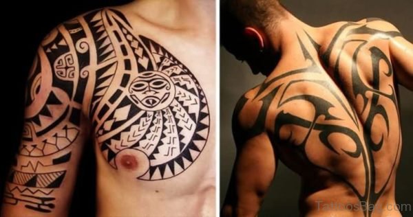 Tribal Warrior Tattoo 
