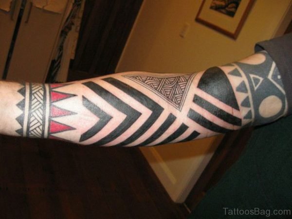 Tribal Tattoo On Arm