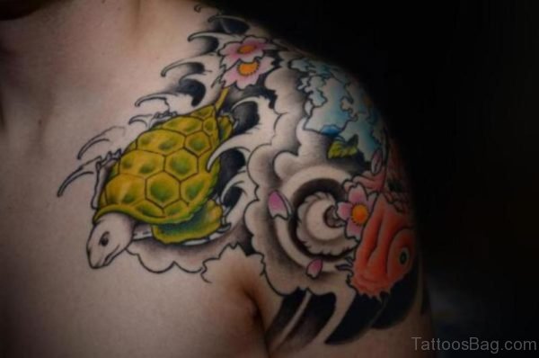 Turtle Pattern Tattoo