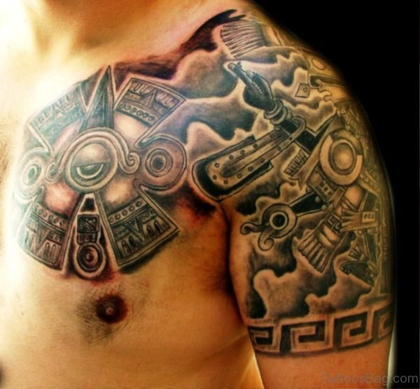 Unique Aztec Tattoo 