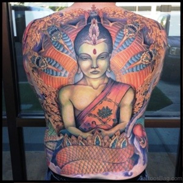 Unique Buddha Tattoo Design 1