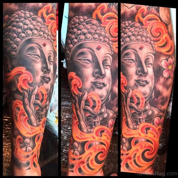 Unique Buddha Tattoo Design