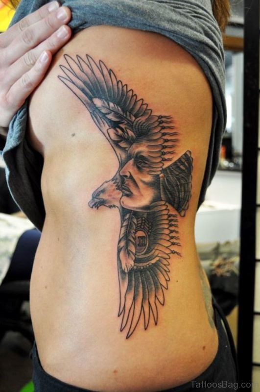 Unique Eagle Tattoo