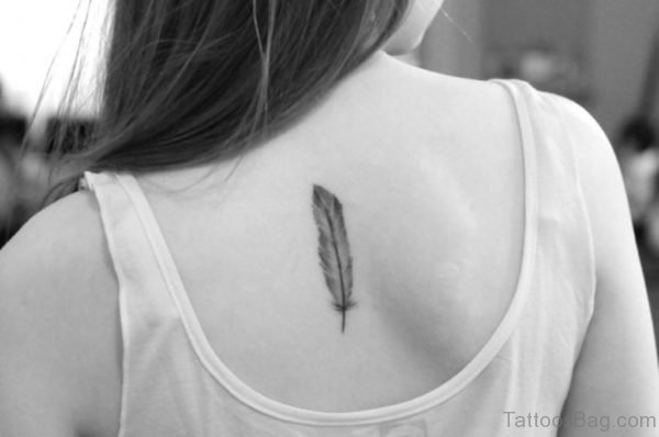 Unique Feather Tattoo