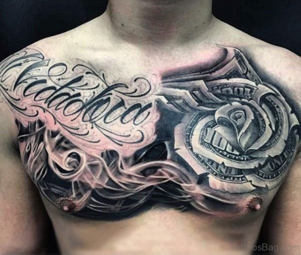 Unique Rose Tattoo