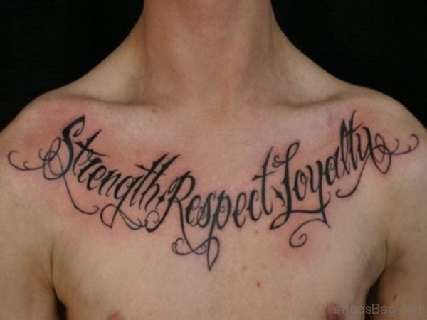 Unique Word Tattoos For Men
