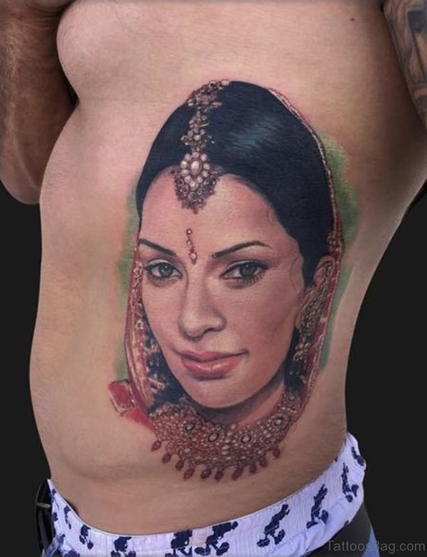 Wife Portrait Tattoo