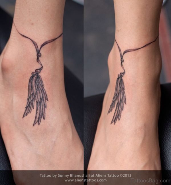 Wings Feather Tattoo