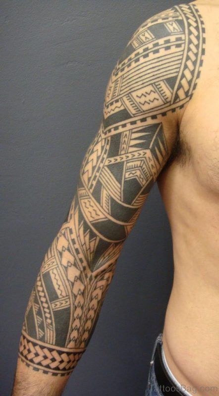Wonderful Maori Tribal Tattoo