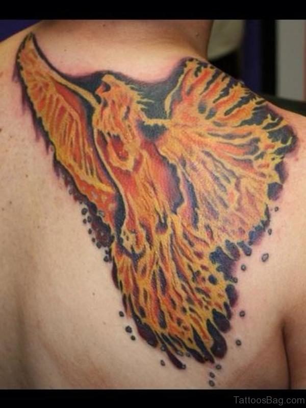 Wonderful Phoenix Tattoo Design