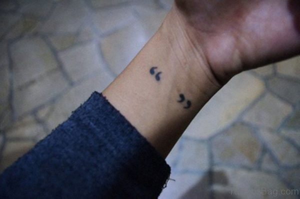 Wonderful Quotation Tattoo On Wrist