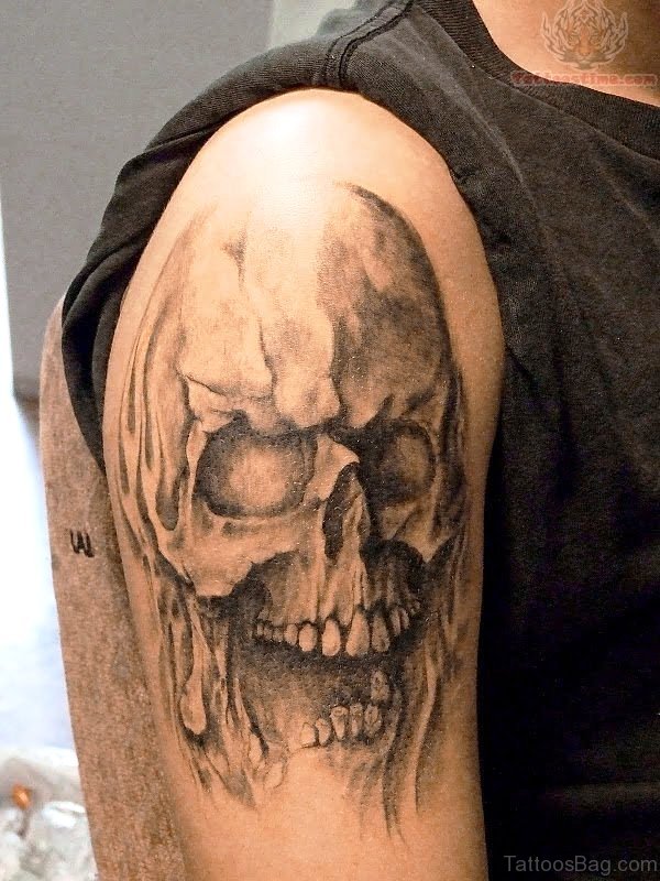 Wonderful Skull Tattoo Design