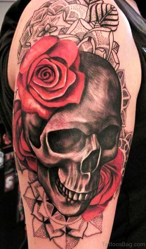 Wonderful Skull Tattoo 